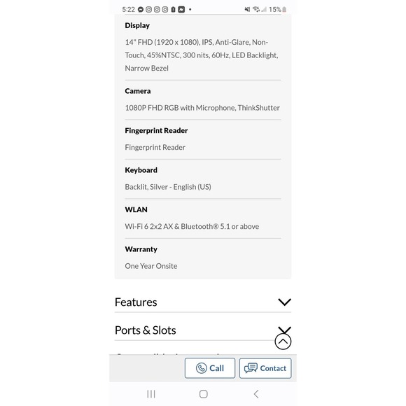 Lenovo ThinkPad E14 Gen 4 AMD (14”) - Silver - Picture 3 of 5